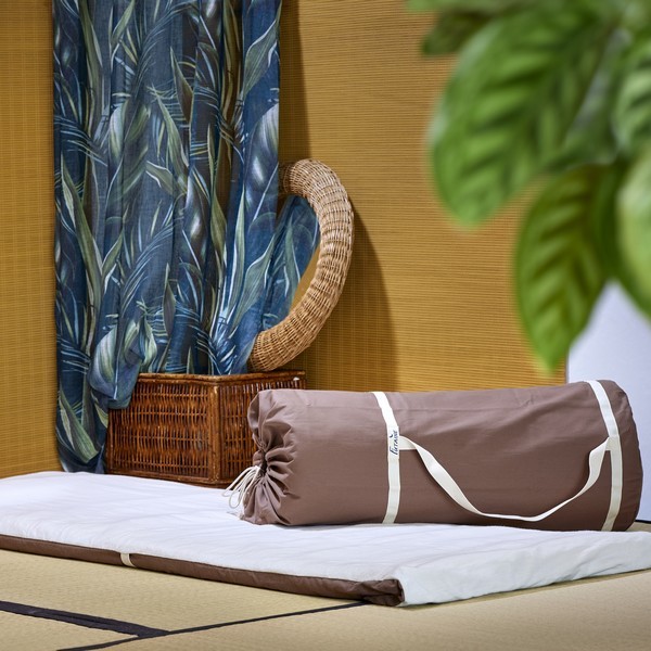 Tapis de gym ou relaxation coton bio