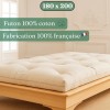futon-matelas-180x200-coton-bio-futaine