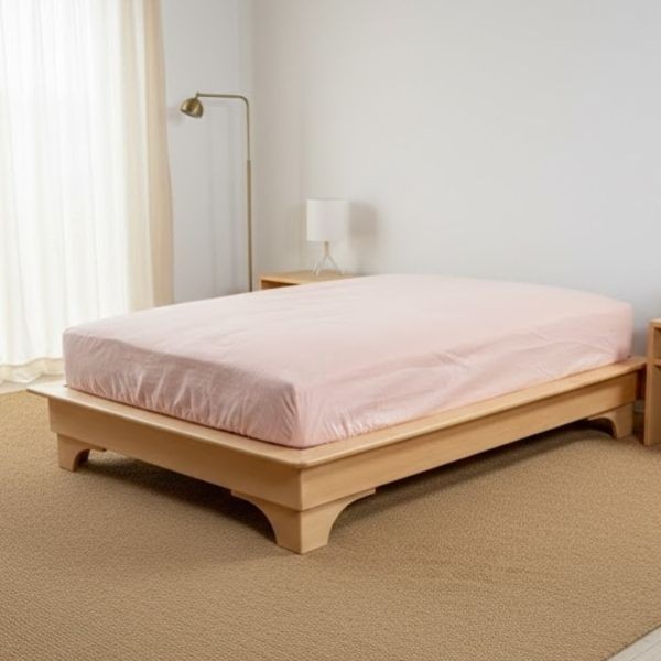 drap-housse-coton bio-java-prune-futaine